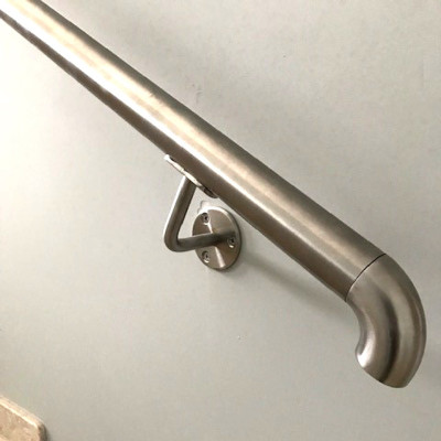 Corrimano in acciaio inox diam 42,4
