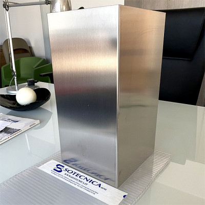 Copertura tubo cappa cucina altezza 350 mm