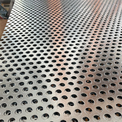 Lamiera forata acciaio zincato 1000x500 mm