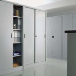 Armadio metallico 120x45x200h ante scorrevoli
