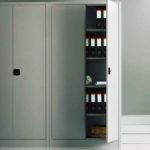 Armadio metallico 100x45x200h ante battenti
