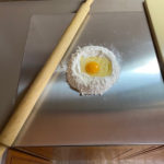 Tagliere Spianatoia in acciaio inox dim 600x600